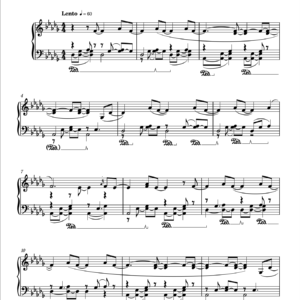 Sevente en - Sheet Music